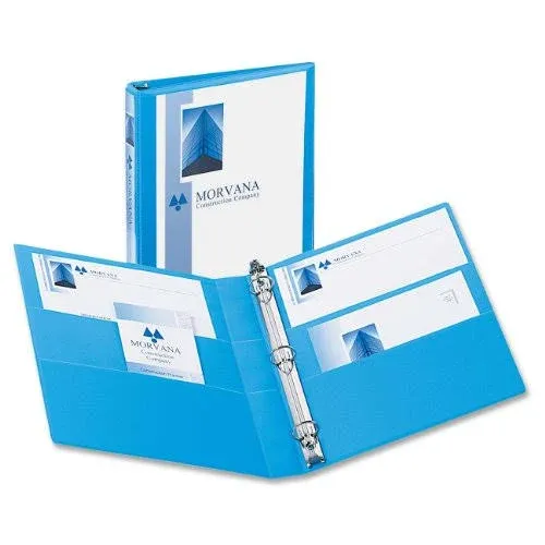 Avery&#xAE; 5301 Light Blue Heavy-Duty Non-Stick View Binder with 1&quot; Slant Rings