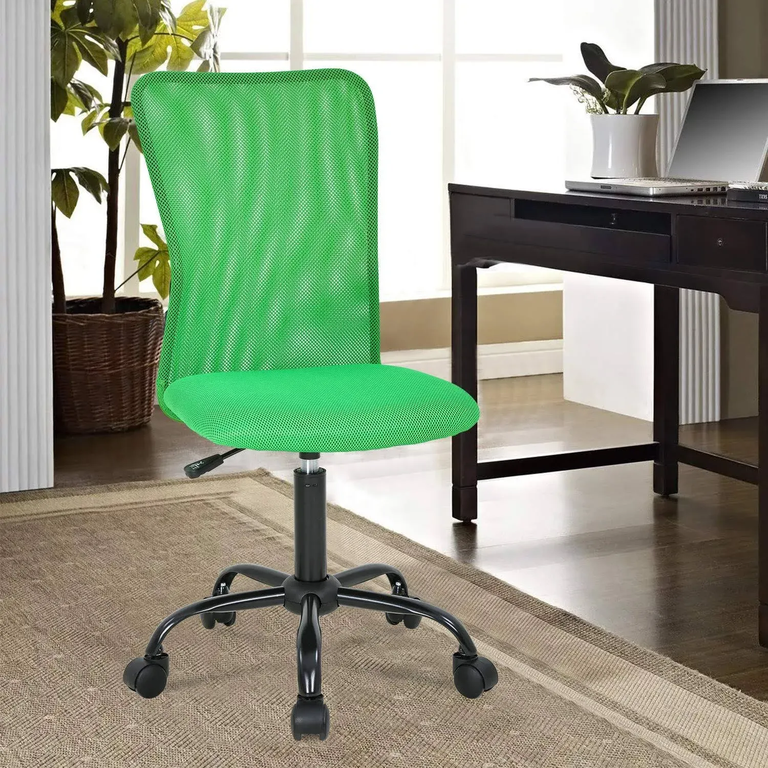 OffiClever Ergonomic Mesh Computer Gaming Support Modern Executive Mid Back R...