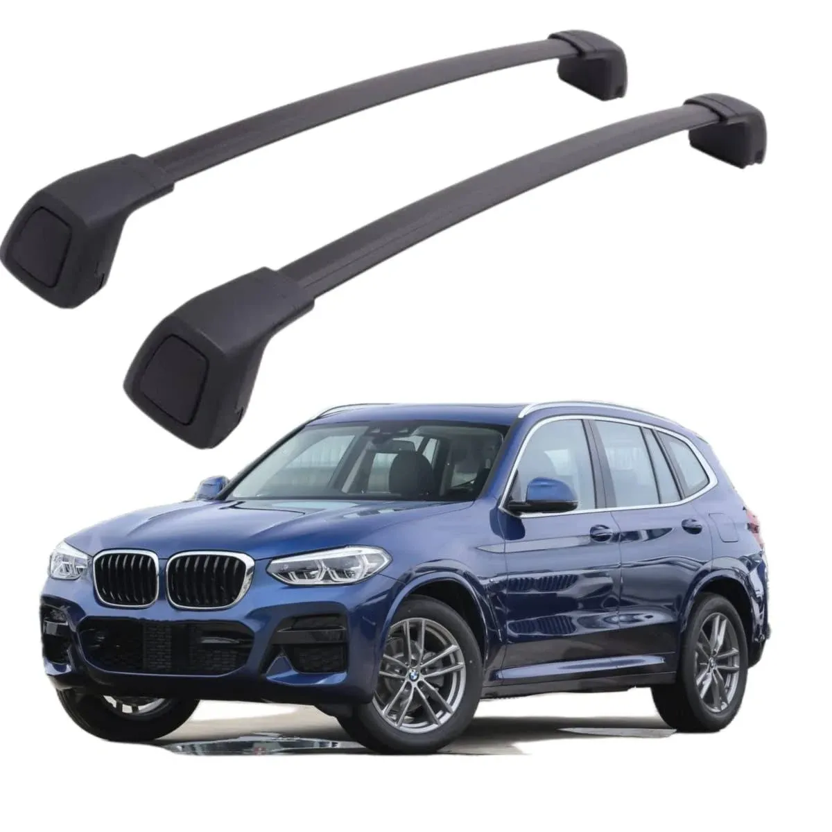 BMW X3 Roof Rack Rails 2018-2023 Aluminum Alloy Cross Bars - YWALLKERS