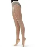 Child Professional Seamless Fishnet Footed Tights (3000C)