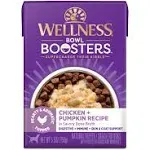 Wellness Bowl Boosters Hearty Toppers Chicken & Pumpkin Recipe in Savory Bone Broth Dog Food Topper