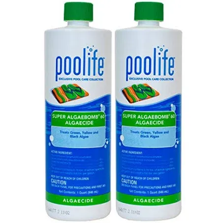 Poolife Super Algae Bomb 60 - 1 qt - 2 Pack