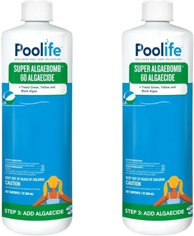 poolife Super Algae Bomb 60 (1 qt) (2 Pack)