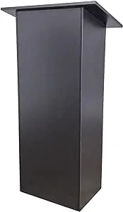 Black Wood Podium Church Pulpit School Lectern Conference Debate Stand23X15X44&#034;