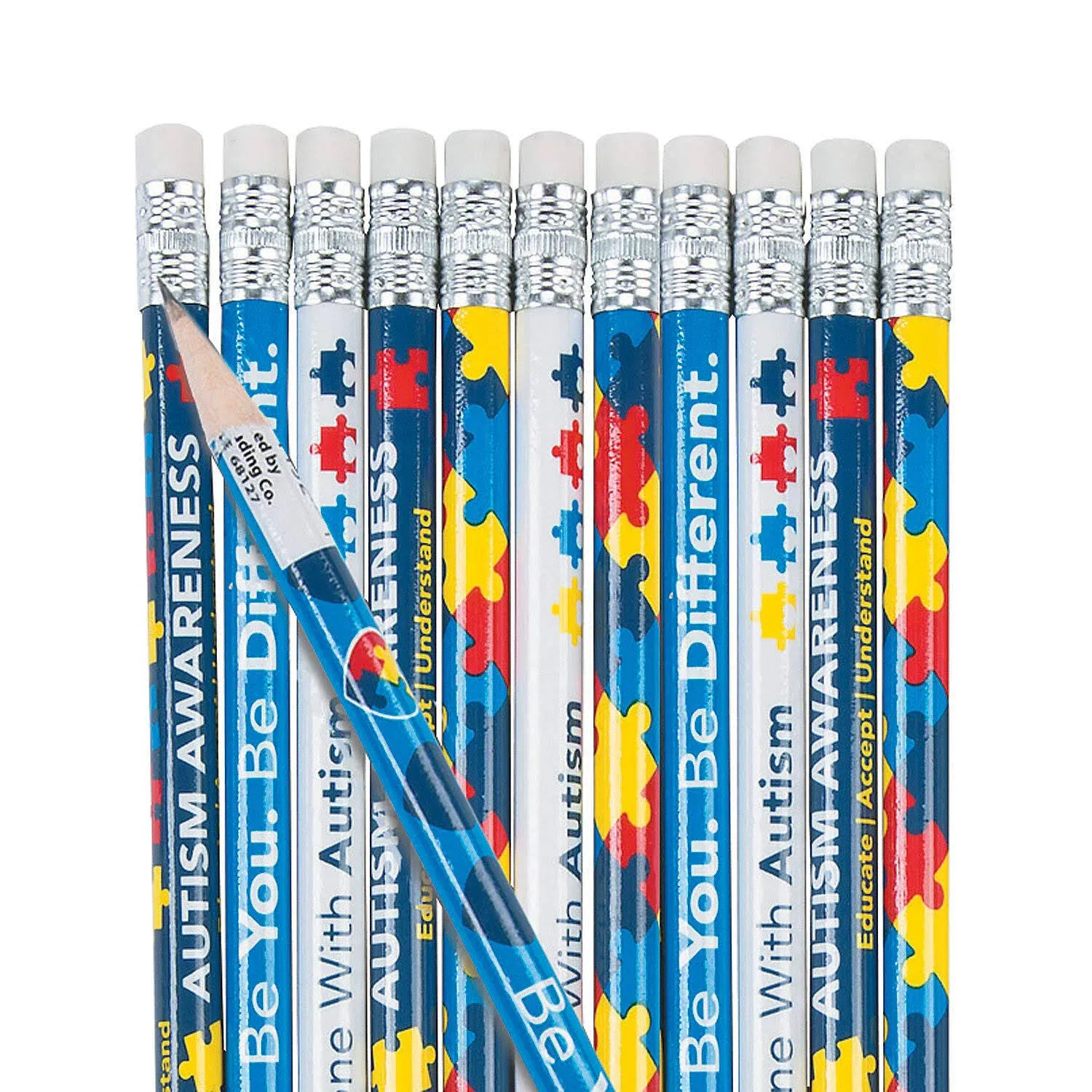 Autism Awareness Pencils