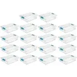 Sterilite Clear Large Clip Box