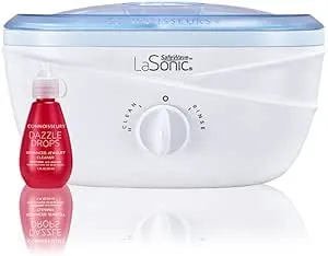 CONNOISSEURS LaSonic Safewave Clean & Rinse Sonic Jewelry Cleaner Machine