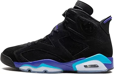 Jordan Men's Air 6 Retro Aqua Black/Bright Concord-Aquatone (CT8529 004)