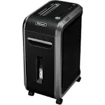 Fellowes Powershred 99Ci Heavy-Duty Cross-Cut Shredder, Black/Grey