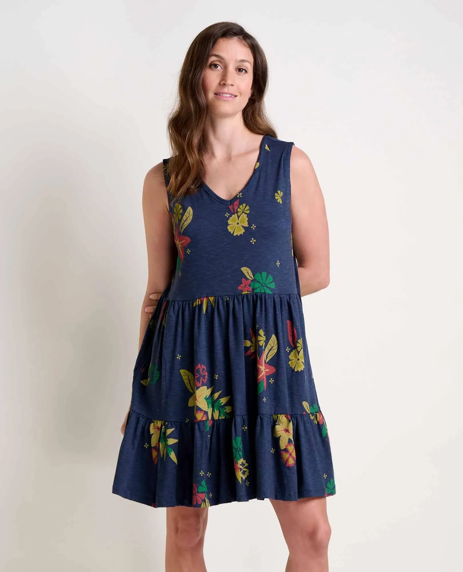 Marley Tiered Sleeveless Dress | by Toad&Co