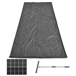 Containment Mat Garage Floor Mat for SUV Snow Mud Rain Compact Size 8&#039;6&#034;x20&#039;