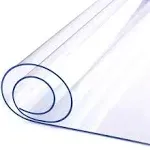 LovePads Multi Size 1.5mm Thick Custom Clear PVC Table Cover Protector | Desk Mat 36" x 60"