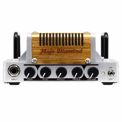 Hotone Nano Legacy Mojo Diamond Mini 5 Watt Compact Guitar Amp Head 3 Band NLA-5