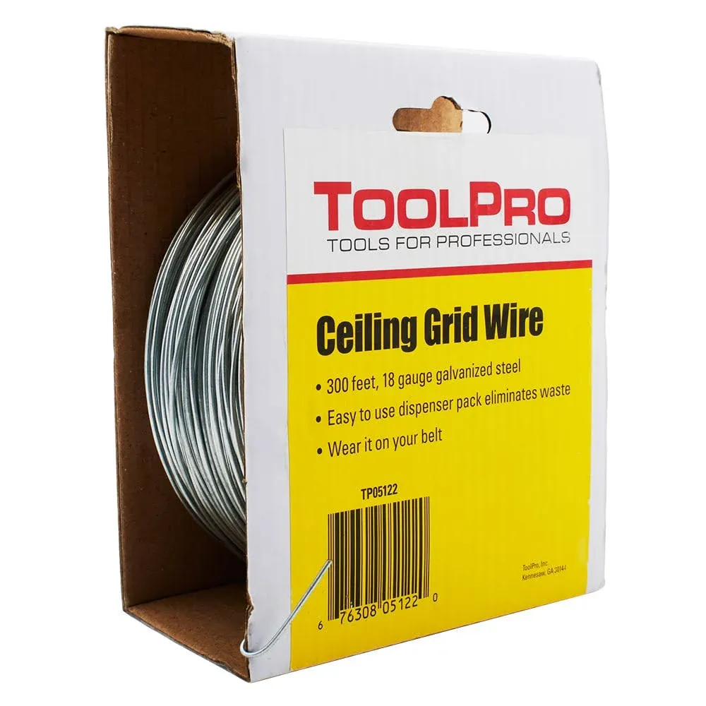 Toolpro Ceiling Wire 18ga 300 ft