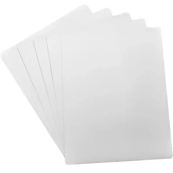 Kedudes Dry Erase White Magnetic Sheet - 9" x 12" - 5 Sheets