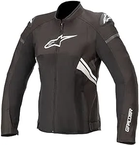 Alpinestars Stella T-GP Plus R V3 Air Women's Street Motorcycle Jackets - Black/Black/X-Large