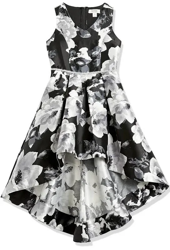 Speechless Girls' Sleeveless High-Low Taffeta Party Dress