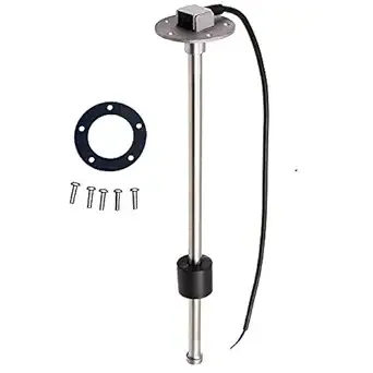 240-33 ohms 8"(200mm) Boat Fuel Tank Sending Unit Fuel Sending Unit Marine Truck Car Fuel Water Level Sensor Marine Gas Water Tank Sensor Fuel Gauge Sending Unit Truck Gas Water Tank Sender