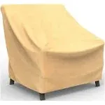 Budge All-Seasons Patio Chair Cover Medium Tan