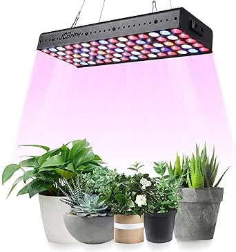 JCBritw LED Grow Light 9 Band Rich Colors Full Spectrum Growing Lamp Daisy Chain