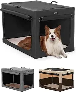 Petsfit Travel Pet Home Indoor/Outdoor for Medium to Large Dog Steel Frame Home