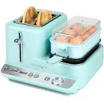 Nostalgia CLBS3AQ Retro 3-in-1 Breakfast Station - Aqua