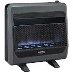 Bluegrass Living 30000BTU Natural Gas Ventless Space Heater with Blower and Feet