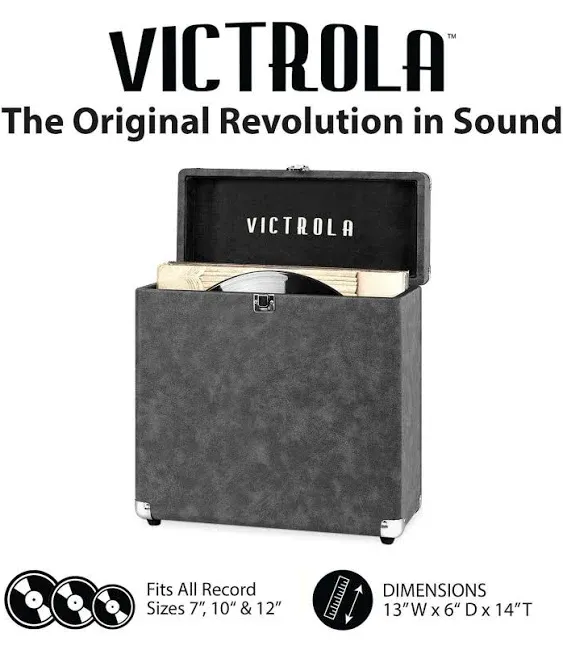 Victrola Collector Storage case for Vinyl Turntable Records