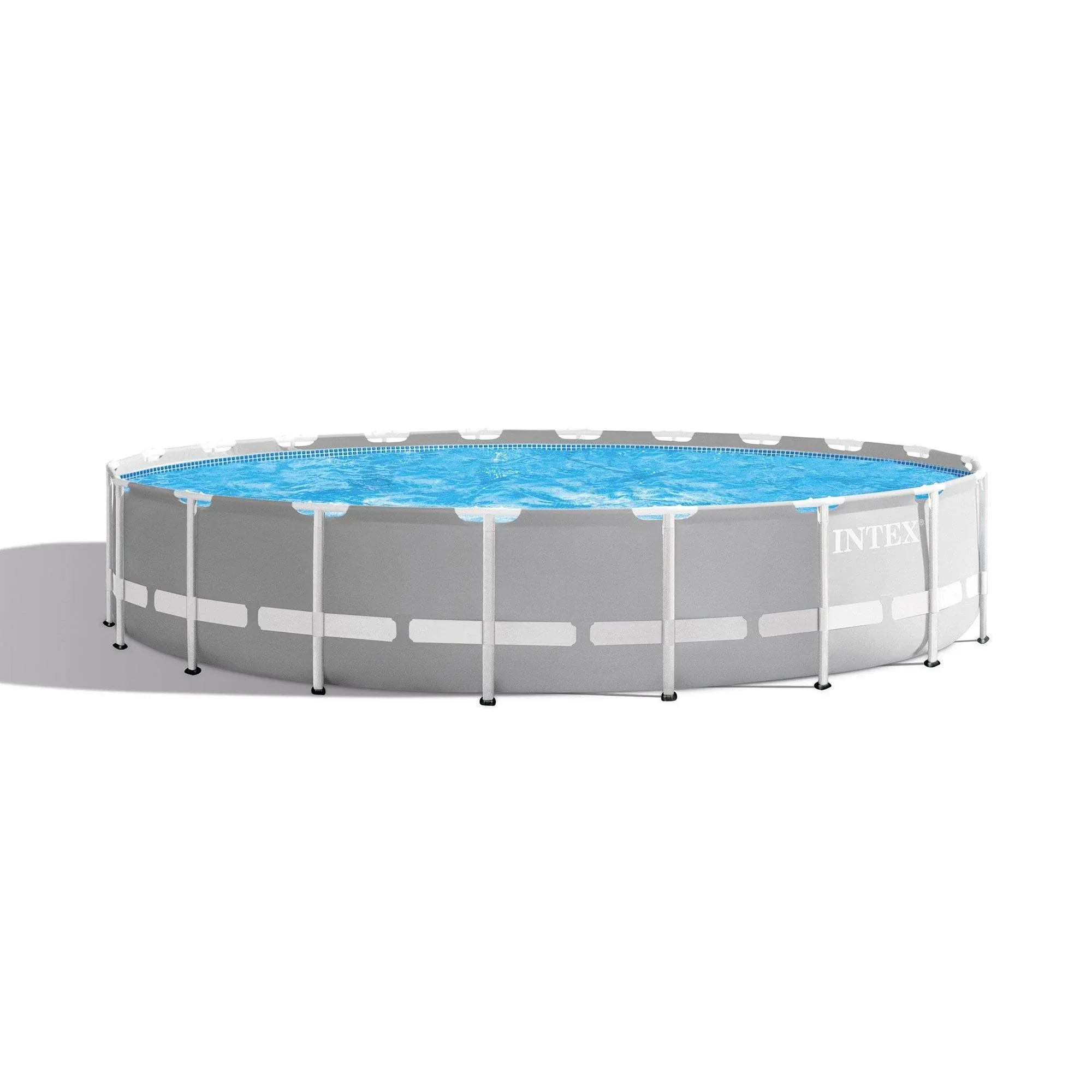 Intex 20ft x 52in Prism Frame Above Ground Swimming Pool Set with Filter Pump