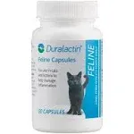 PRN Pharmacal Duralactin Feline Capsules - Cats & Kittens Joint Health and Inflammation Relief Gelatin Capsules with Dried Milk Protein - 60Ct