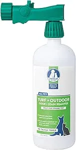 Unique Turf & Outdoor Odor and Stain Remover  30 oz. Liquid Concentrate with Hose-Connector Bottle