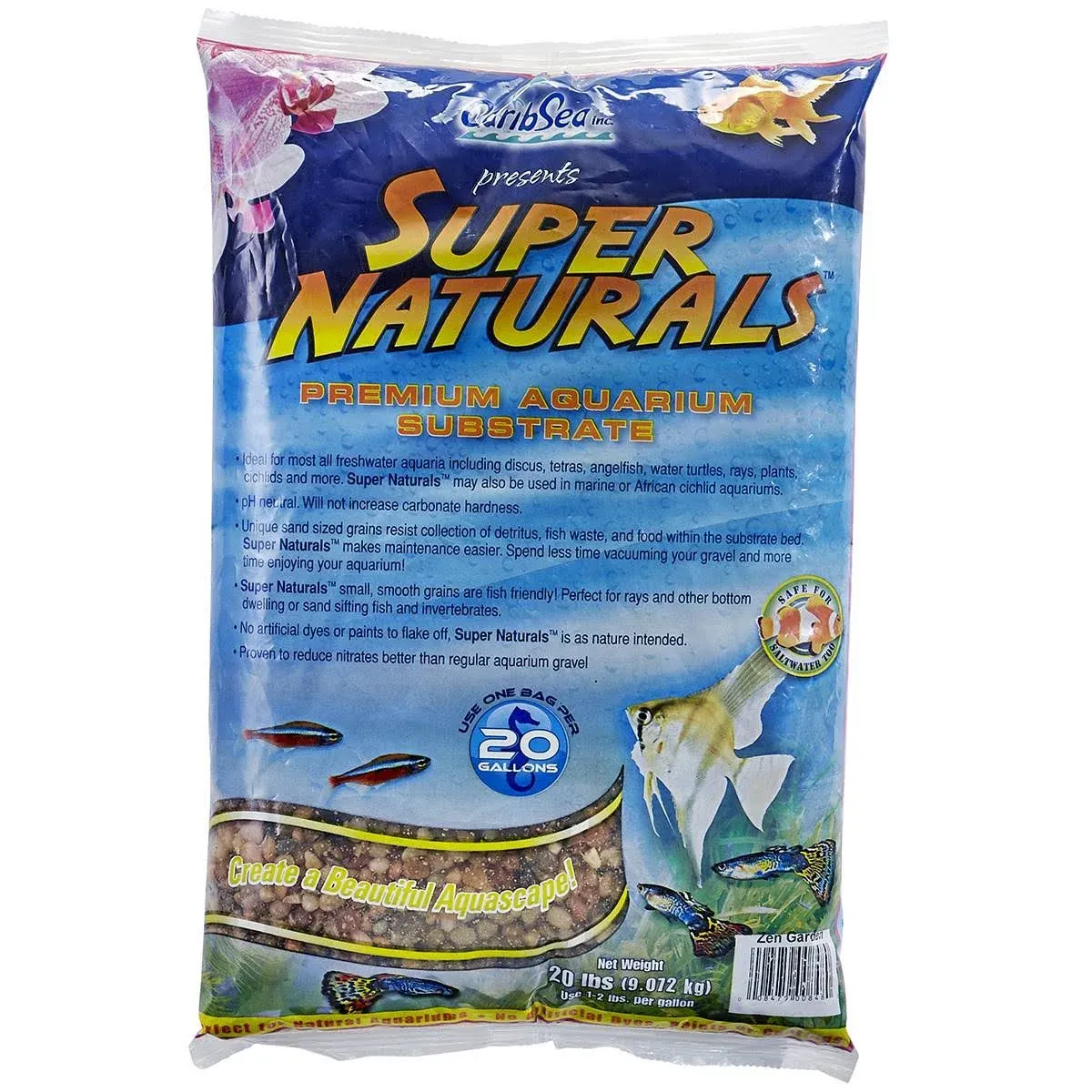 CaribSea Super Naturals - Zen Garden 20 lbs