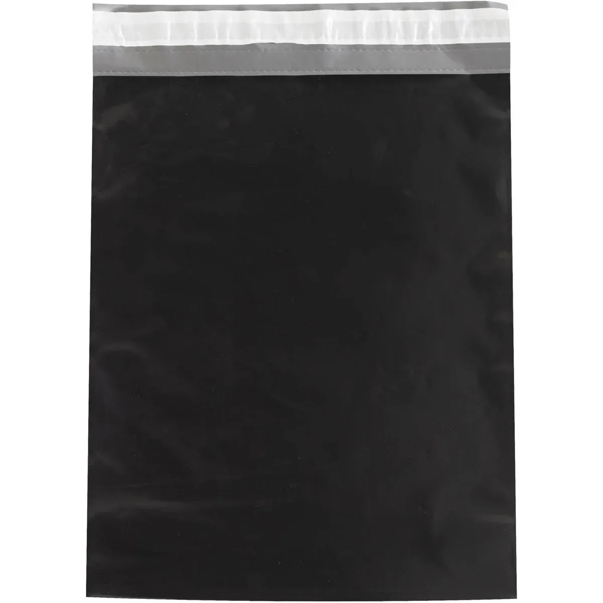 14 1/2 x 19" Black Poly Mailers