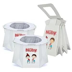 Nuby Disposable Travel Potty With Liner (6 Pack)