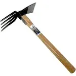 Japanese Craftsmanship Garden Hand Tool Hoe and Cultivator Hand Tiller - Sturdy 