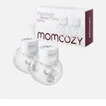 Momcozy S12 Pro Hands Free Breast Pump Wearable, Double Portable Breast Pump Electric 24mm