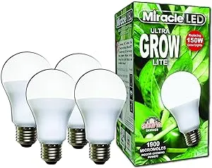 Miracle LED Commercial Hydroponic Ultra Grow Lite - Replaces up to 150W - Day...