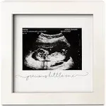 Baby Sonogram Picture Frame - Modern Ultrasound Frame for Mom to Be - Pregnan...