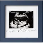 KeaBabies | Solo Baby Sonogram Frame, Midnight Blue | Maisonette