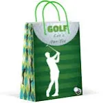 Premium Golf Party Bags, Sports Party Favor Bags, New, Treat Bags, Gift Bags, Goody Bags, Party Favors, Party Supplies, Decorations, 12 Pack