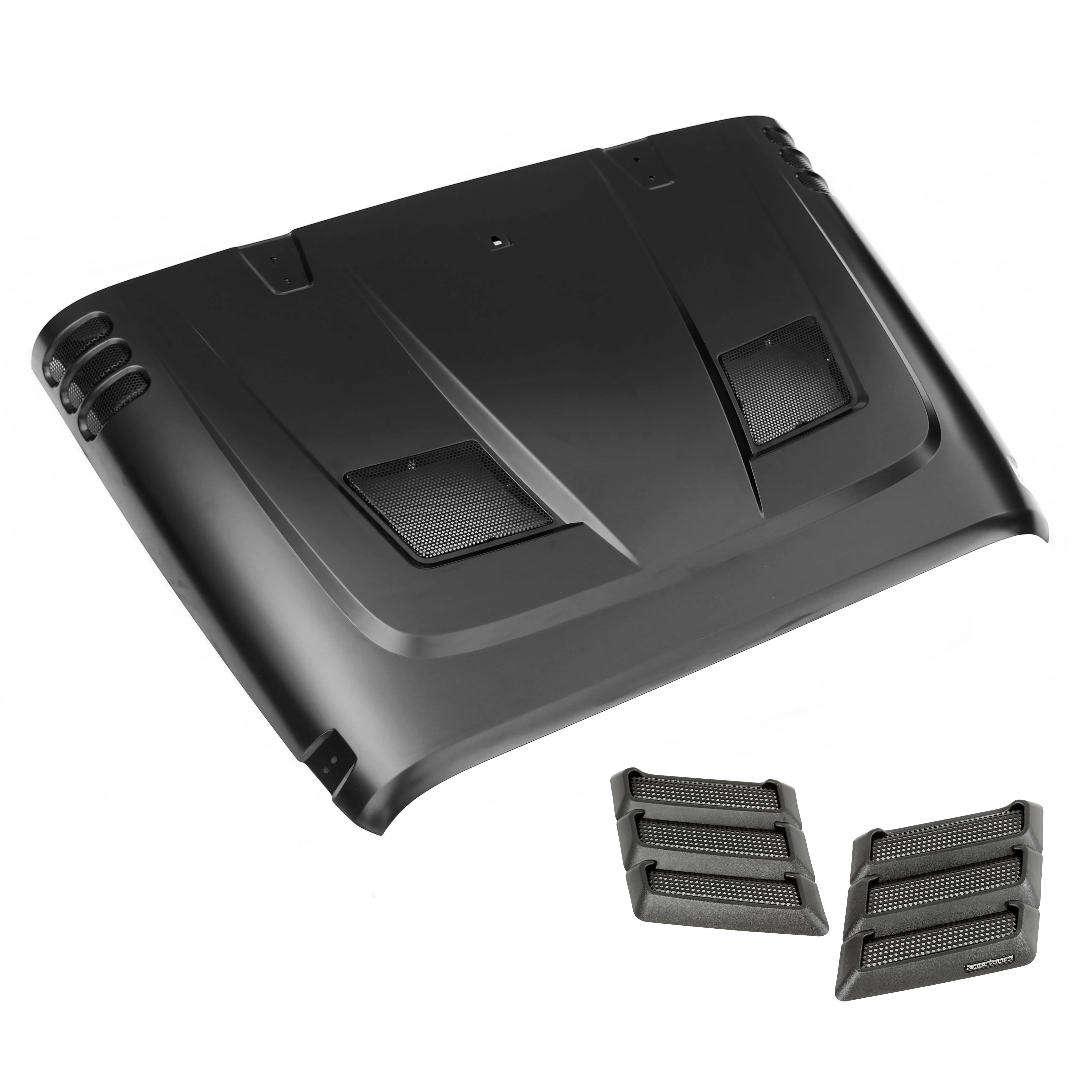 Rugged Ridge Performance Vented Hood Kit 07-18 Jeep Wrangler - 17759.02