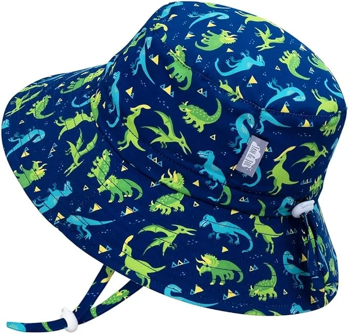 JAN & JUL Kids' 50+ UPF Grow-with-Me Aqua-Dry Bucket Sun-Hat