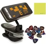 Peterson Bndl SC-HD StroboClip HD Tuner + 12x Picks (V)