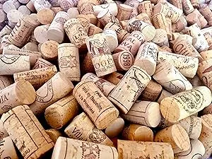 Wine Corks | Used, Authentic, All Natural | Printed, Winery-Marked, Craft |