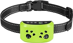 Rechargeable Bark Collar - No Shock, 2 Modes - Small, Medium &amp; Large Dogs