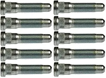 (Set of Ten Studs) 1/3" Longer Than Stock Wheel Stud Lug Bolt Extended Extra Length for 2010-2023 Chevrolet CAMAROS, Grade 8