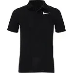 Nike Dri-Fit Victory Boys Golf Polo, Black/White, XL Top