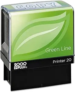 2000 Plus Green Line Message Stamp