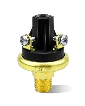 10PSI ± 2PSI Generator Oil Pressure Switch Replace 0C3025 Fit for Various Generac GT990 GT760 V-Twin Air-Cooled Engines, Fit for Hobbs Switch 1/4-18 NPT