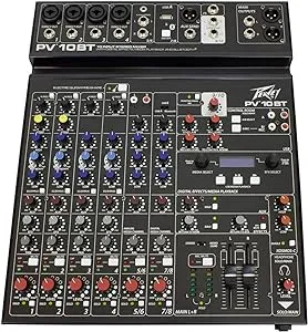 Peavey PV 10 BT Mixer with Bluetooth and Effects